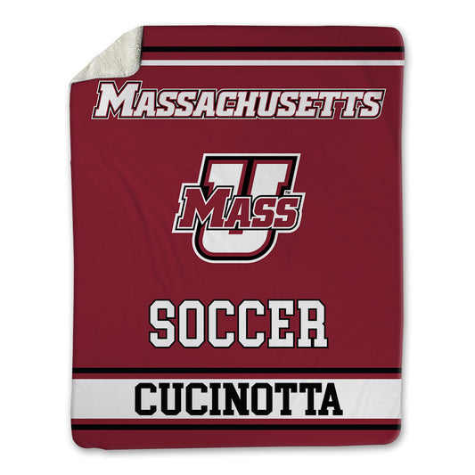 UMass - NCAA Men's Soccer : Antonio Cucinotta - Blanket-0