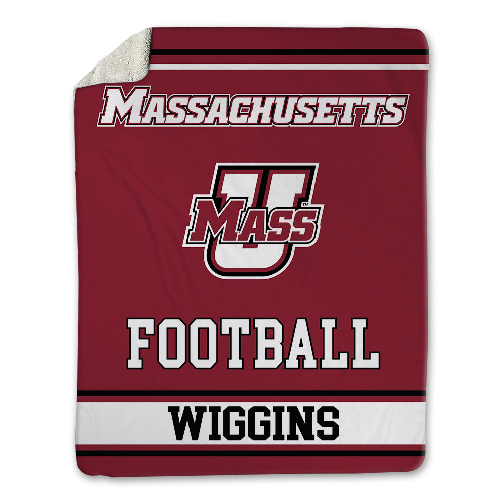 UMass - NCAA Football : Jaden Wiggins - Blanket-0