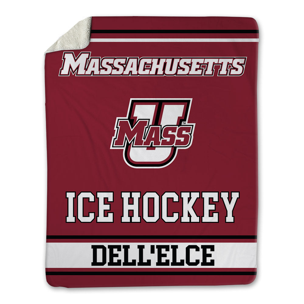 UMass - NCAA Men's Ice Hockey : Francesco Dell'Elce - Blanket-0