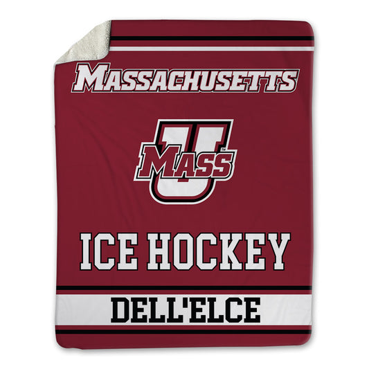 UMass - NCAA Men's Ice Hockey : Francesco Dell'Elce - Blanket-0