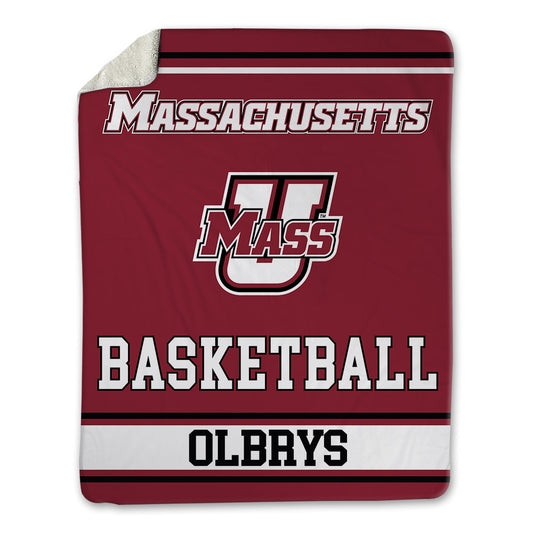 UMass - NCAA Women's Basketball : Megan Olbrys - Blanket-0