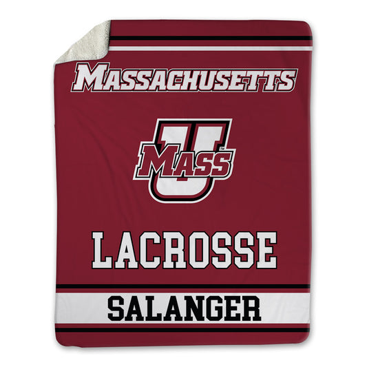 UMass - NCAA Men's Lacrosse : Owen Salanger - Blanket-0