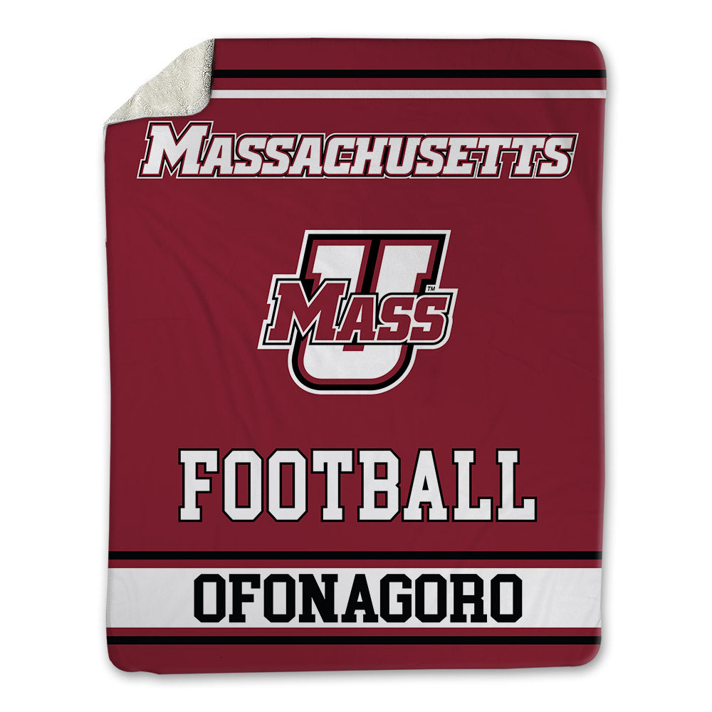 UMass - NCAA Football : Godson Ofonagoro - Blanket-0