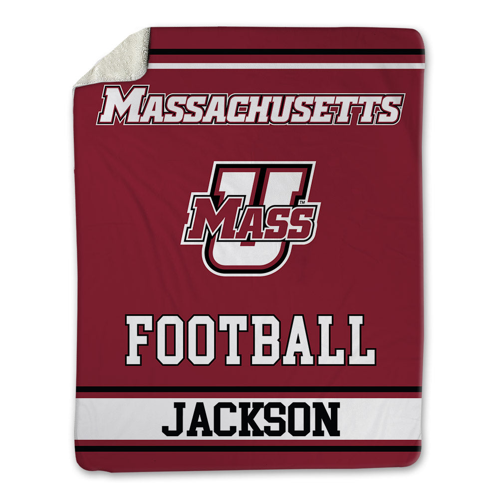 UMass - NCAA Football : Shambre Jackson - Blanket-0