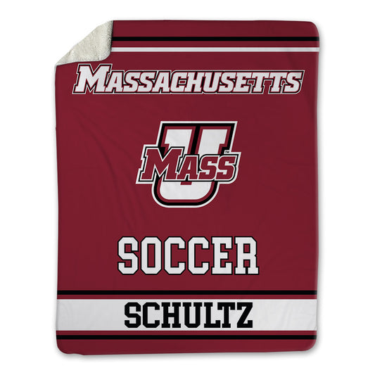UMass - NCAA Women's Soccer : Amanda Schultz - Blanket-0