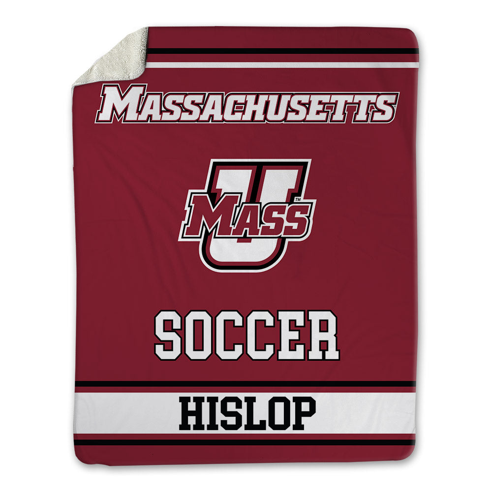 UMass - NCAA Women's Soccer : Nia Hislop - Blanket-0