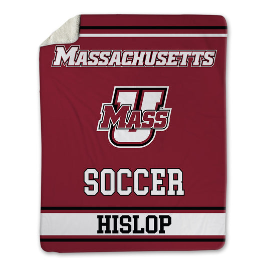 UMass - NCAA Women's Soccer : Nia Hislop - Blanket-0