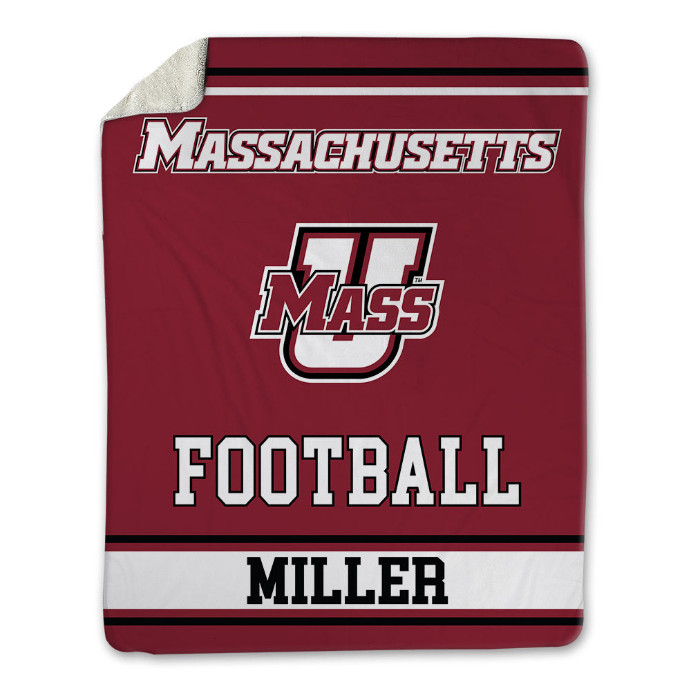 UMass - NCAA Football : Peyton Miller - Blanket-0