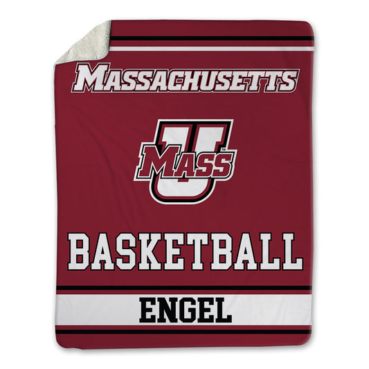 UMass - NCAA Men's Basketball : Josh Engel - Blanket-0
