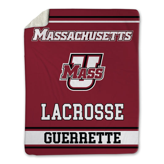 UMass - NCAA Men's Lacrosse : Joe Guerrette - Blanket-0