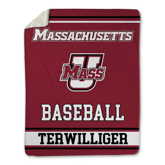 UMass - NCAA Baseball : Dylan Terwilliger - Blanket-0