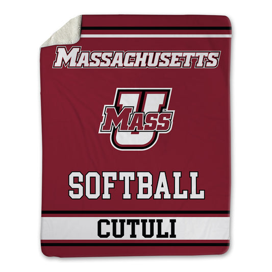 UMass - NCAA Softball : Olivia Cutuli - Blanket-0