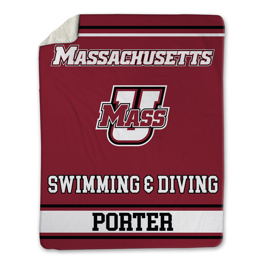 UMass - NCAA Women's Swimming & Diving : Sophie Porter - Blanket-0