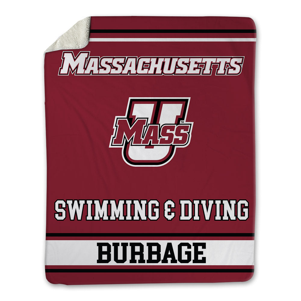 UMass - NCAA Women's Swimming & Diving : Lindsay Burbage - Blanket-0