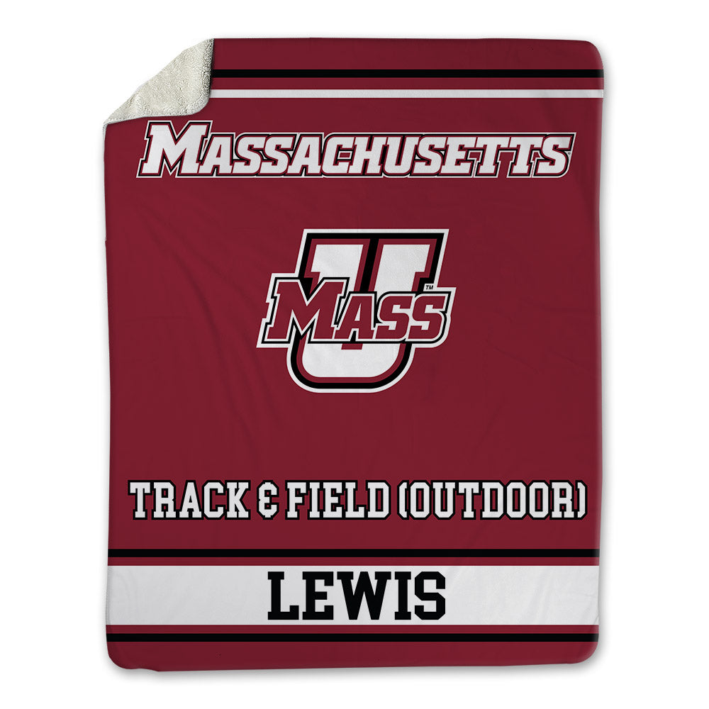 UMass - NCAA Men's Track & Field : Winston Lewis - Blanket-0