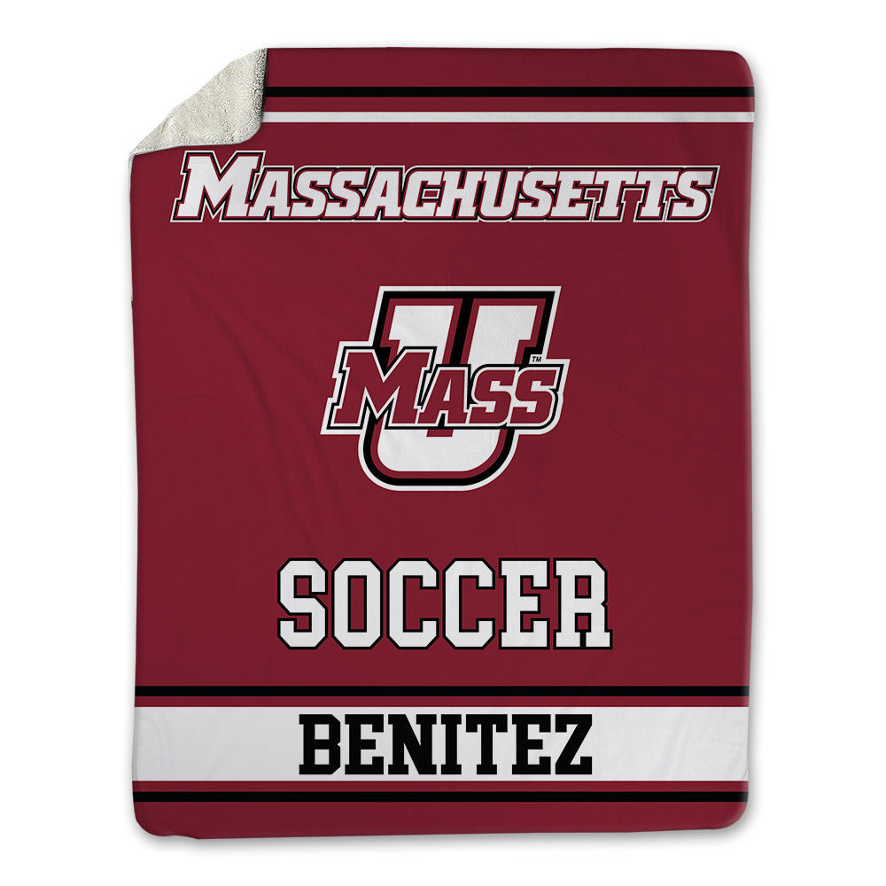 UMass - NCAA Women's Soccer : Carolina Benitez - Blanket-0
