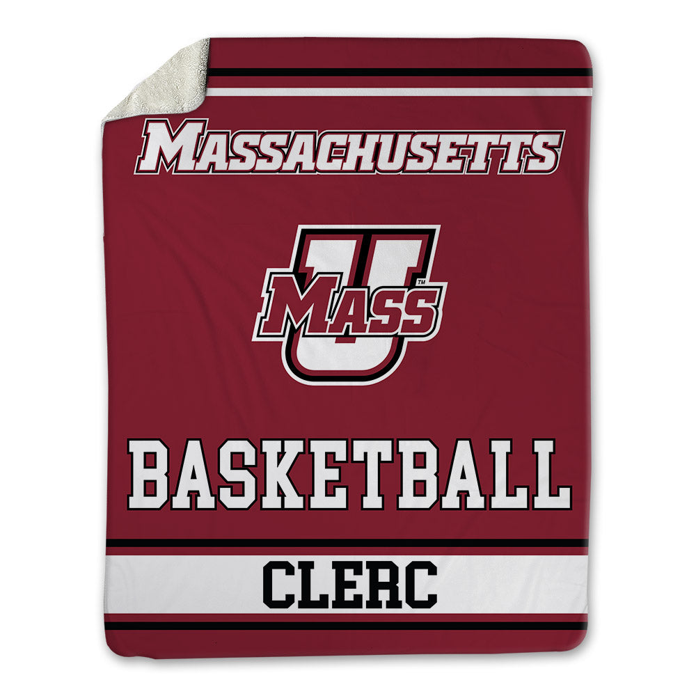 UMass - NCAA Men's Basketball : Dimitri Clerc - Blanket-0