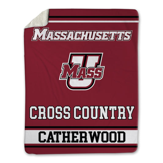 UMass - NCAA Men's Cross Country : Collin Catherwood - Blanket-0