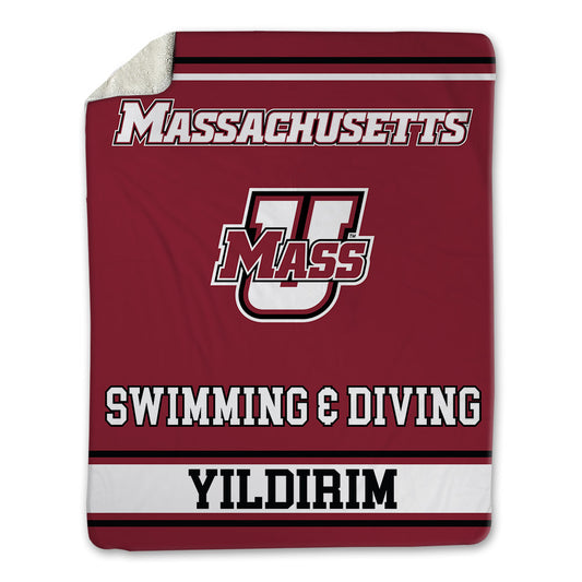 UMass - NCAA Women's Swimming & Diving : Ece Yildirim - Blanket-0