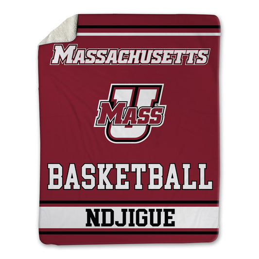 UMass - NCAA Men's Basketball : Jayden Ndjigue - Blanket-0