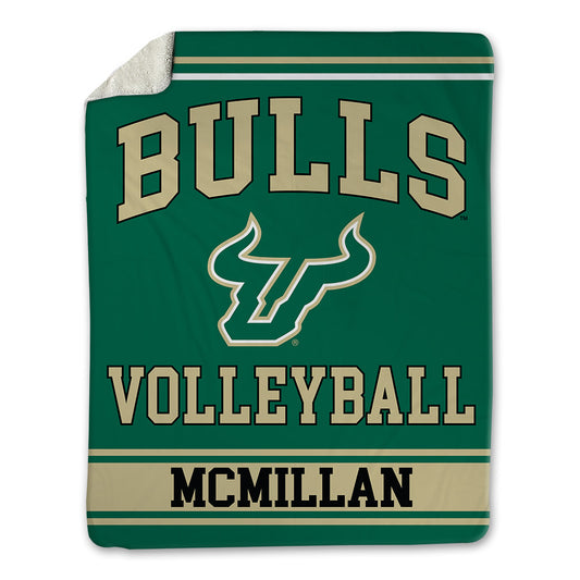 USF - NCAA Women's Volleyball : BreAnna McMillan - Blanket-0