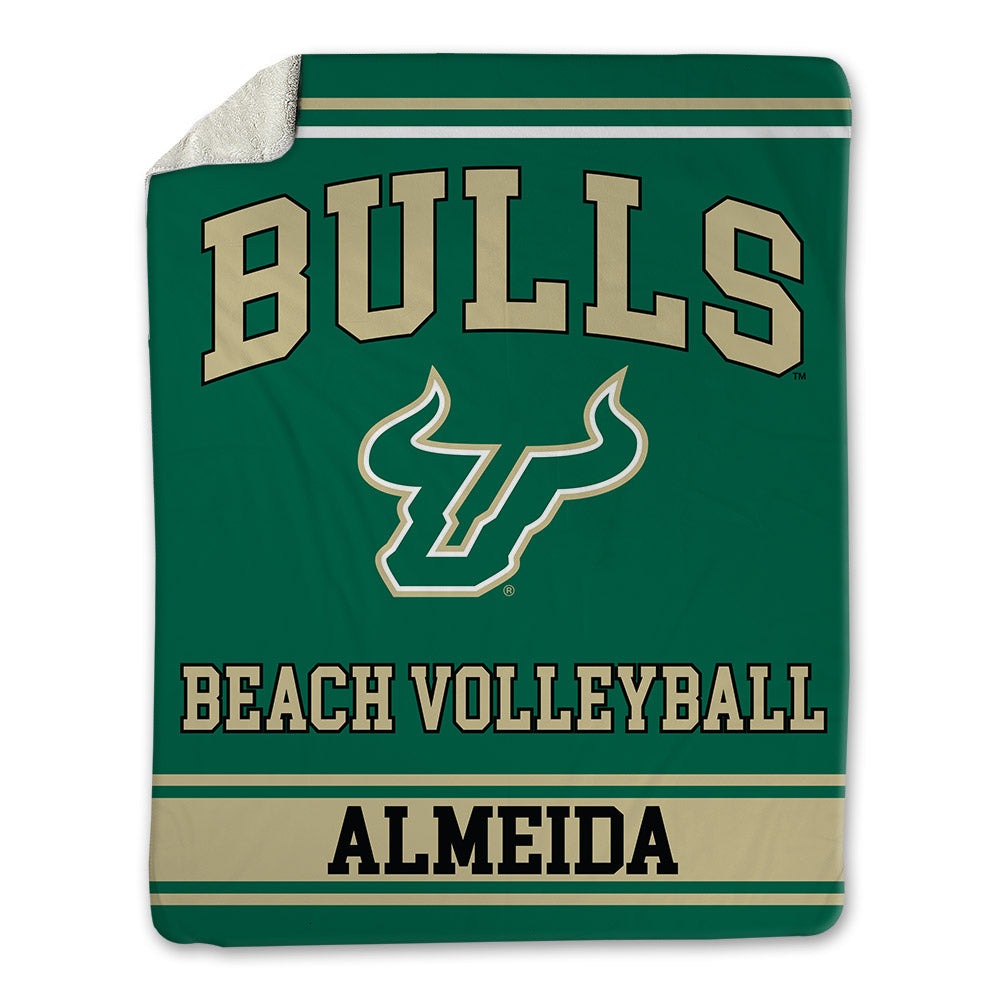 USF - NCAA Beach Volleyball : Isabella Almeida - Blanket-0