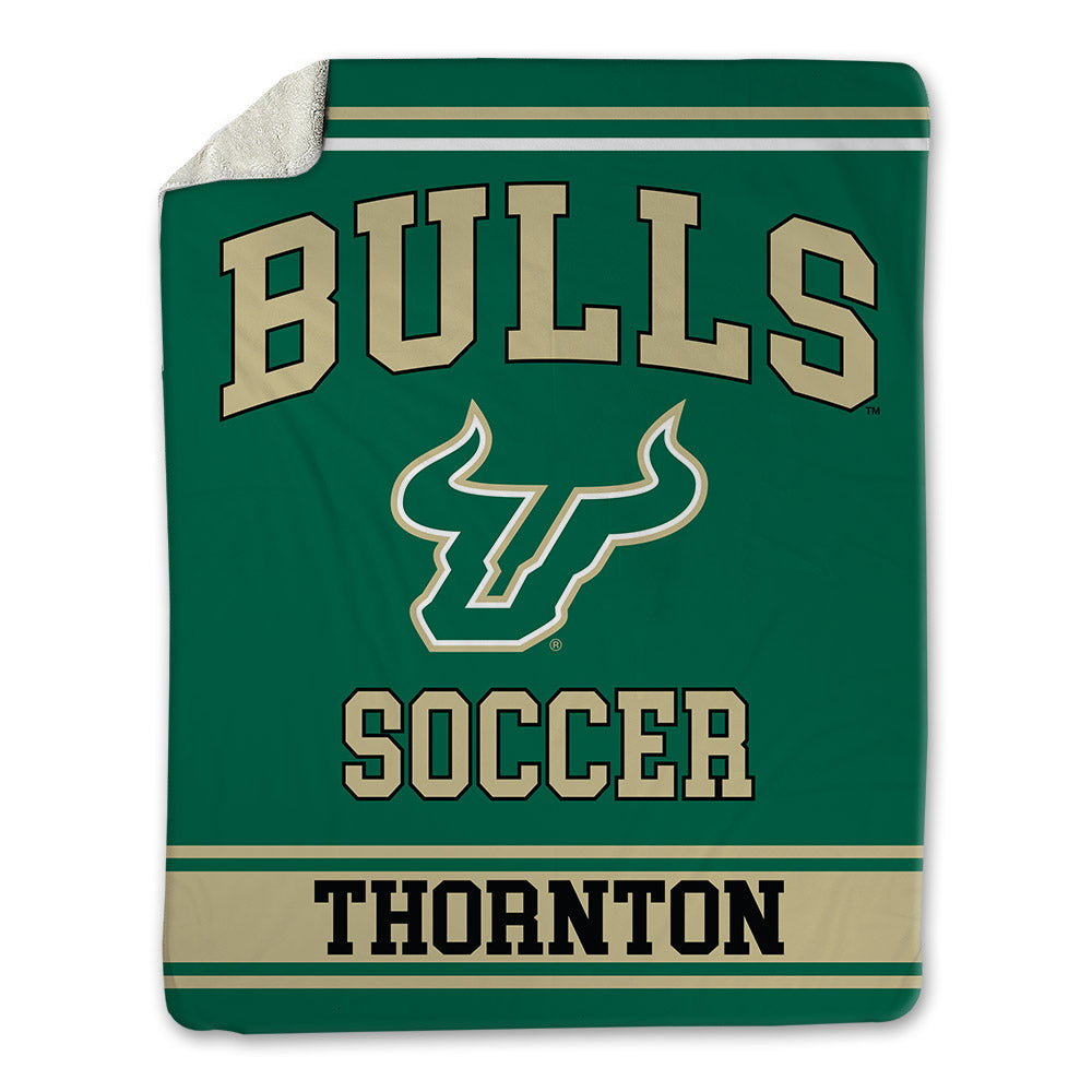 USF - NCAA Women's Soccer : Elyse Thornton - Blanket-0