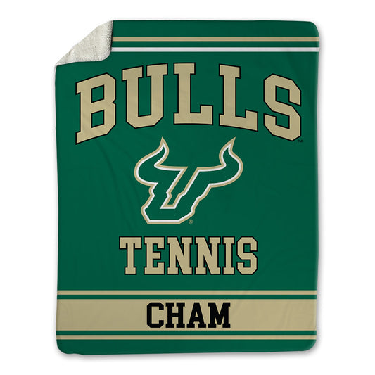 USF - NCAA Men's Tennis : Elijah Cham - Blanket-0