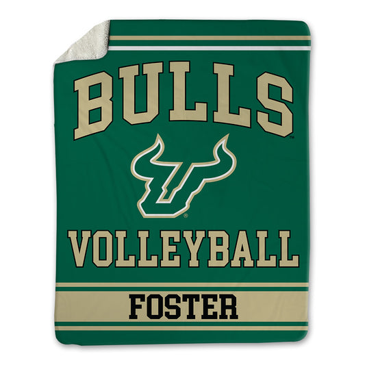USF - NCAA Women's Volleyball : Samiha Foster - Blanket-0