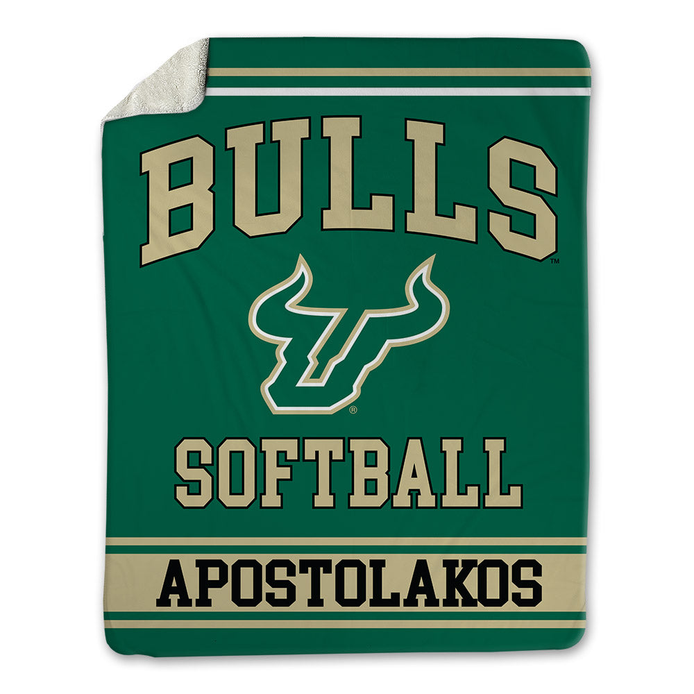 USF - NCAA Softball : Julia Apostolakos - Blanket-0