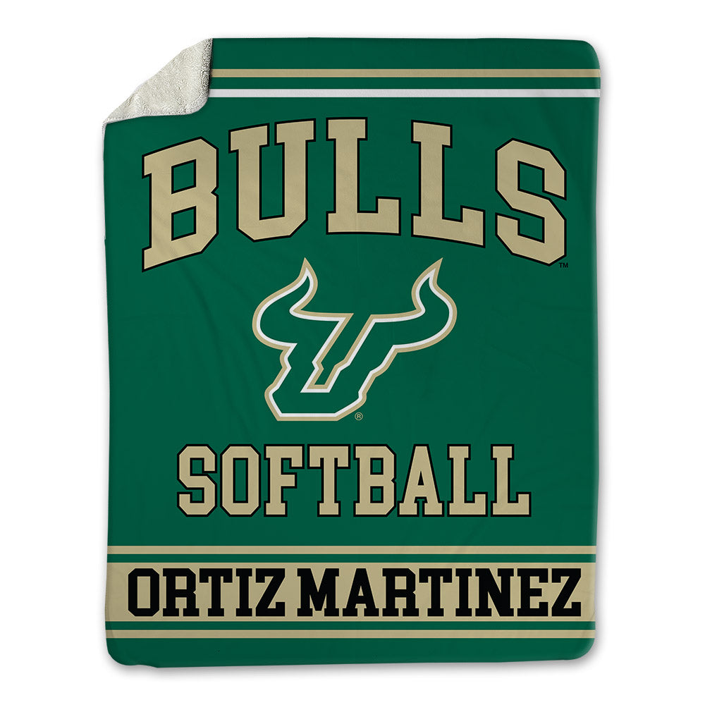 USF - NCAA Softball : Camille Ortiz Martinez - Blanket-0