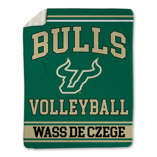 USF - NCAA Women's Volleyball : Amelia Wass de Czege - Blanket-0