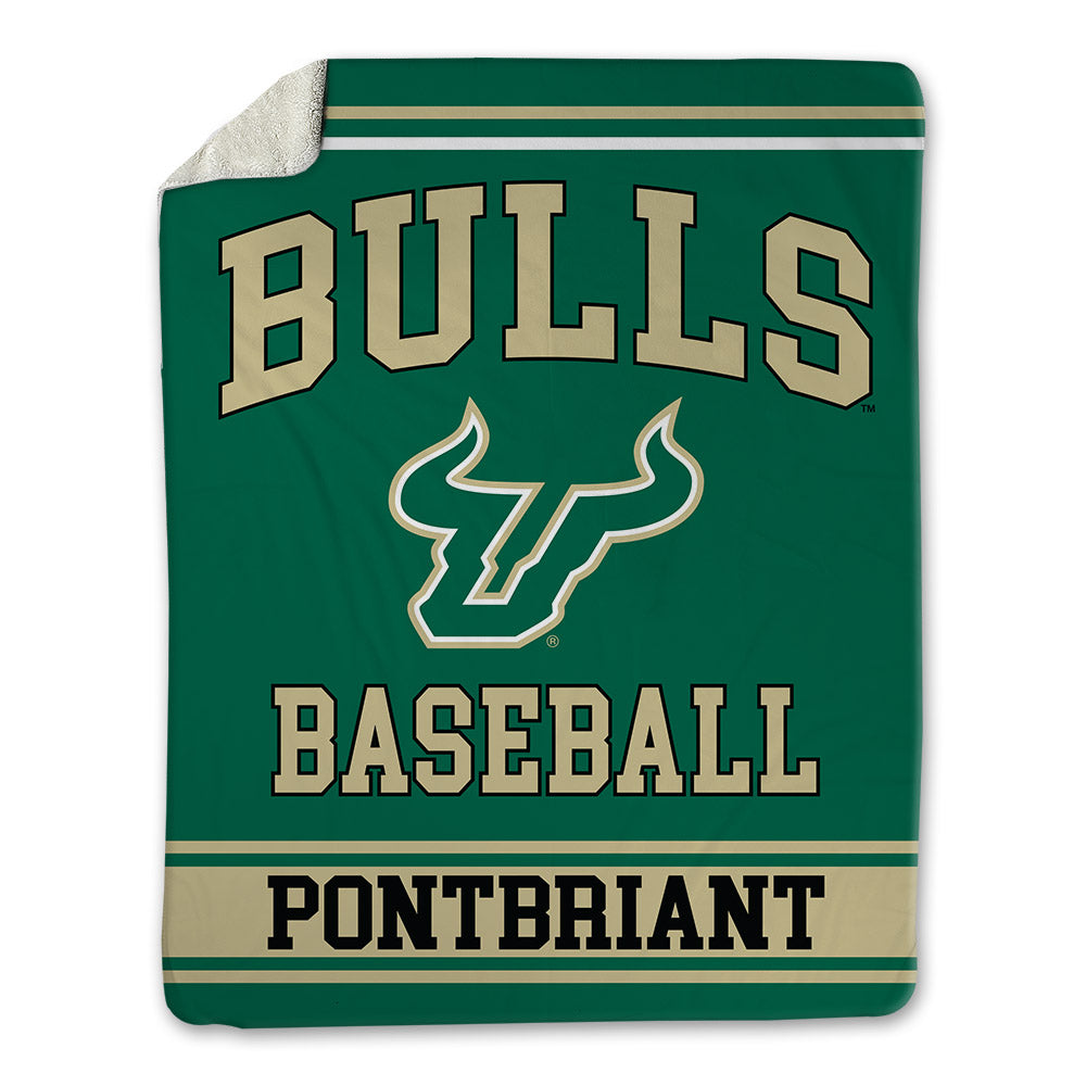 USF - NCAA Baseball : Dominic Pontbriant - Blanket-0