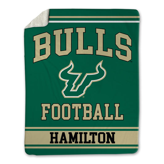 USF - NCAA Football : Zavier Hamilton - Blanket-0