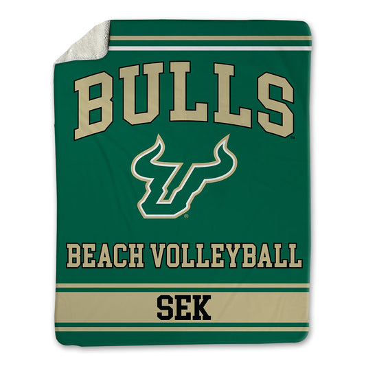 USF - NCAA Beach Volleyball : Josephine Sek - Blanket-0