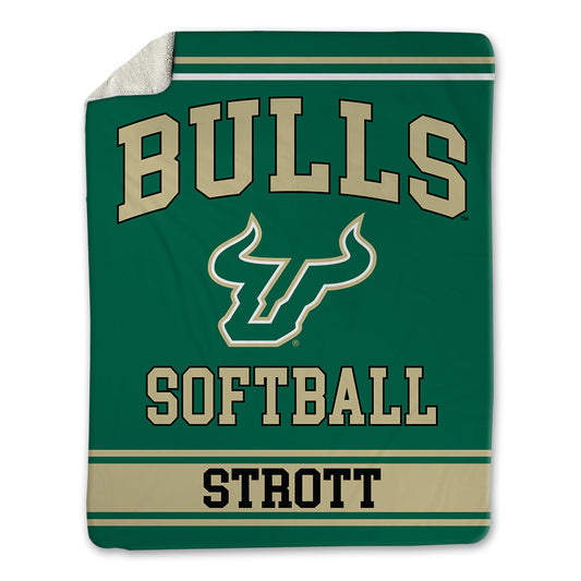 USF - NCAA Softball : Kiley Strott - Blanket-0