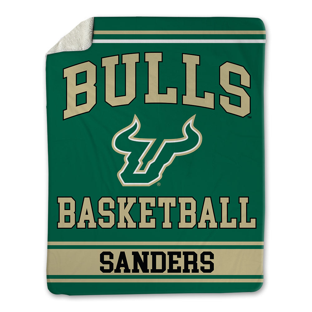 USF - NCAA Men's Basketball : Caleb Sanders - Blanket-0