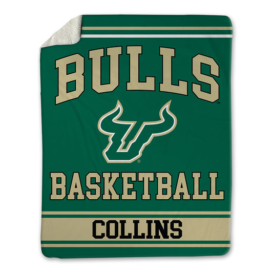 USF - NCAA Men's Basketball : Daimion Collins - Blanket-0