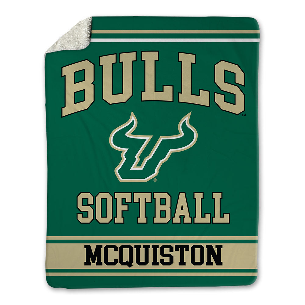 USF - NCAA Softball : Elise Mcquiston - Blanket-0