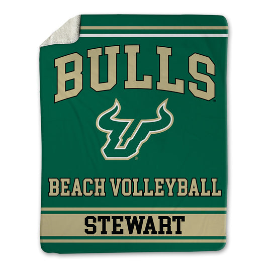 USF - NCAA Beach Volleyball : Kate Stewart - Blanket-0