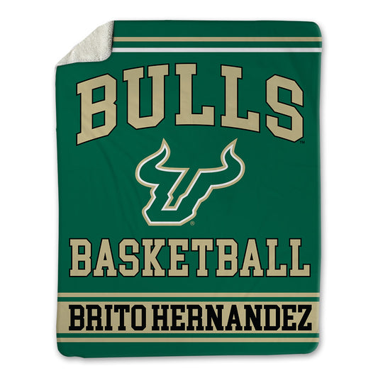 USF - NCAA Women's Basketball : Carla Brito Hernandez - Blanket-0