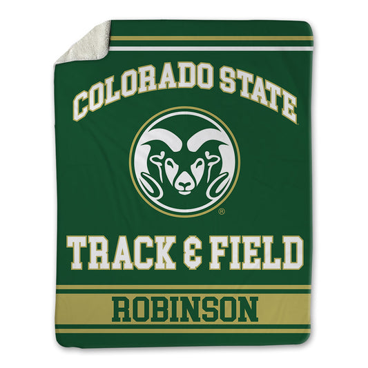Colorado State - NCAA Men's Track & Field : PJ Robinson - Blanket-0
