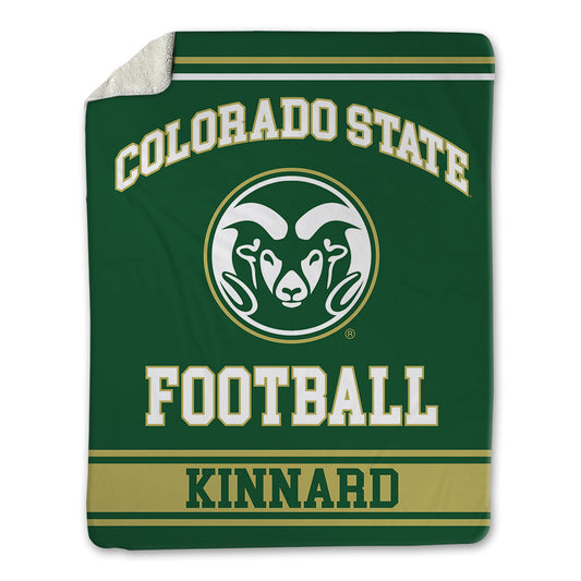 Colorado State - NCAA Football : Javion Kinnard - Blanket-0