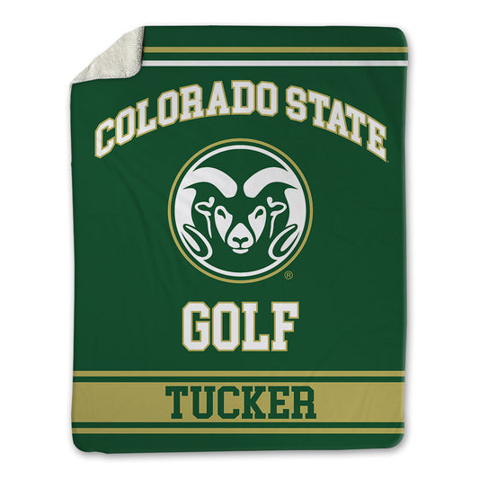 Colorado State - NCAA Men's Golf : Charlie Tucker - Blanket-0