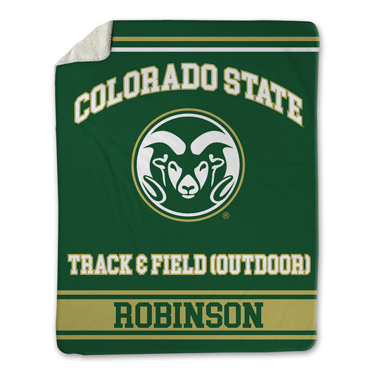 Colorado State - NCAA Men's Track & Field : PJ Robinson - Blanket-0