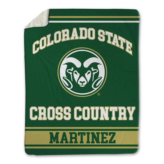 Colorado State - NCAA Men's Cross Country : Maximilliano Martinez - Blanket-0