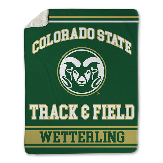 Colorado State - NCAA Men's Track & Field : Jack Wetterling - Blanket-0