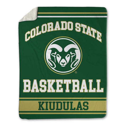 Colorado State - NCAA Men's Basketball : Augustinas Kiudulas - Blanket-0