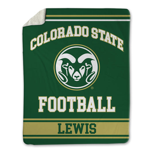 Colorado State - NCAA Football : Tyler Lewis - Blanket-0