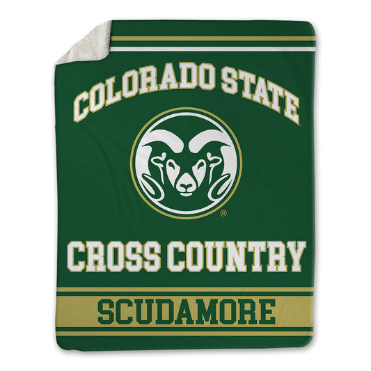 Colorado State - NCAA Men's Cross Country : Jonas Scudamore - Blanket-0